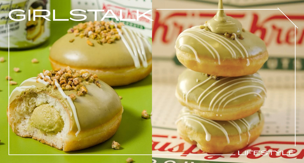 Krispy Kreme「開心果甜甜圈」甜蜜登場！聯名超人氣開心果品牌Pistachio PAPI，網友：敲碗台灣上市！